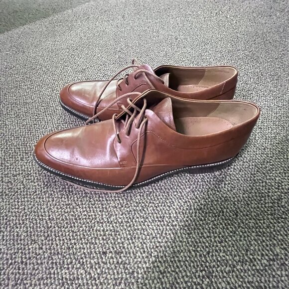 Cole Haan Men's Leather Dress Shoes Brown - Size 11.5 - Picture 1 of 5